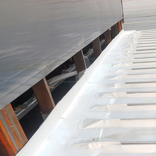 Fluorocarbon membrane butyl waterproof membrane