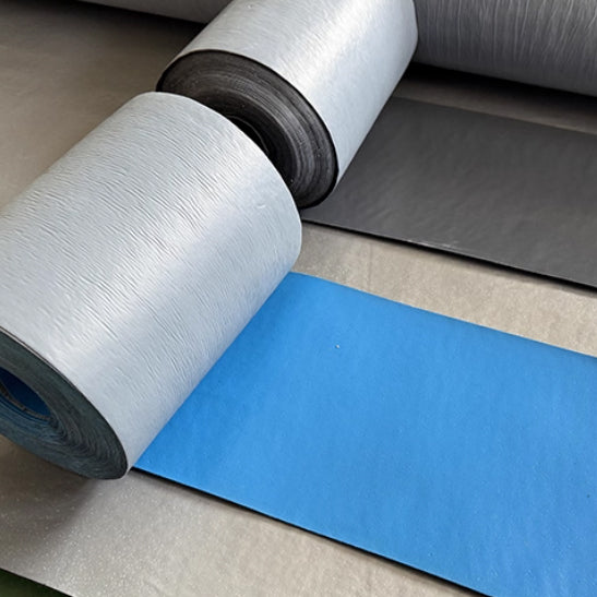 Color steel tile composite polymer self-adhesive waterproof membrane